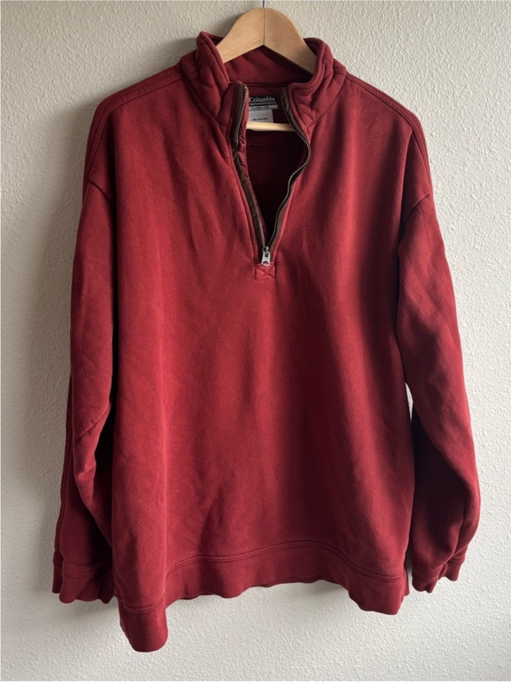 Columbia Men's Quarter-Zip Pullover Sweater